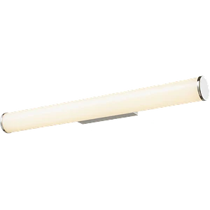 Aplique Baño LED Tubular CCT 22W Luz Cálida / Luz Neutra IP44 Cromo ROBLAN MINT