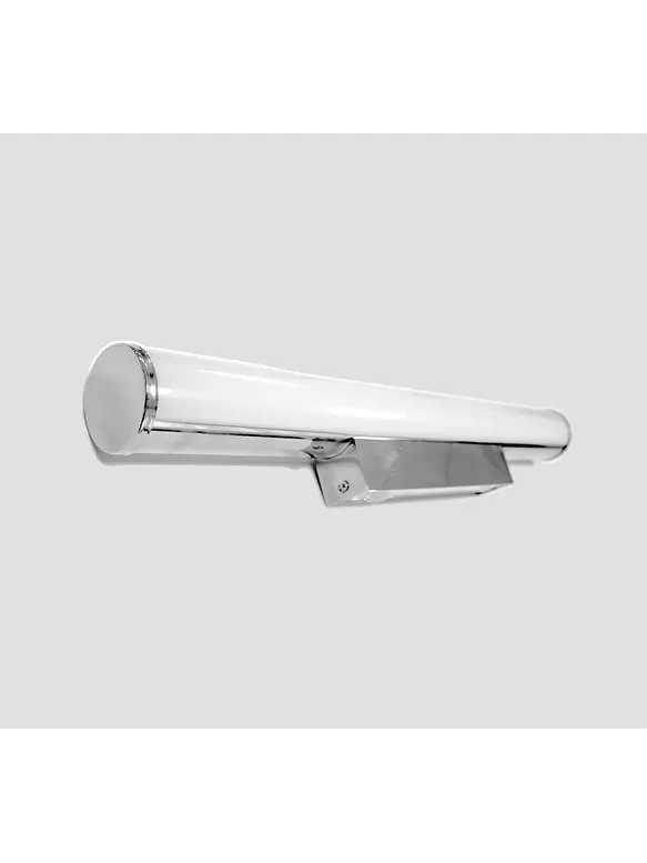 Aplique Baño LED Tubular CCT 22W Luz Cálida / Luz Neutra IP44 Cromo ROBLAN MINT 5