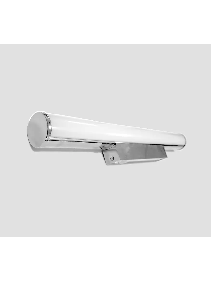 Aplique Baño LED Tubular CCT 22W Luz Cálida / Luz Neutra IP44 Cromo ROBLAN MINT 5