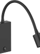 Aplique Luz de Lectura Orientable 3W Luz Cálida Negro ROBLAN SKRYPT - Miniatura 1