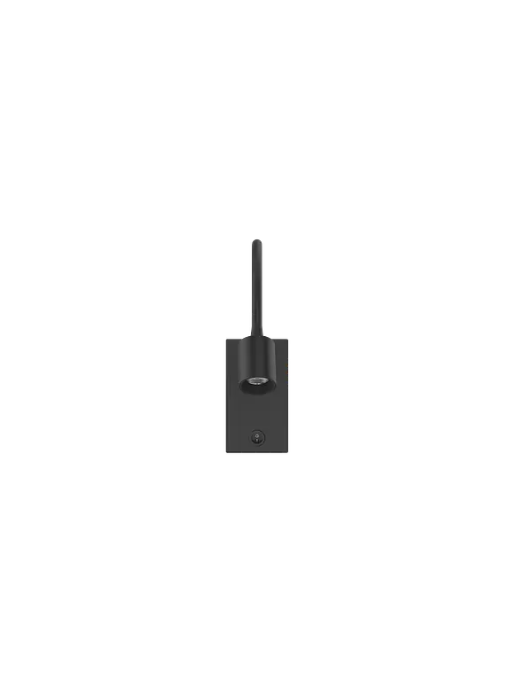 Aplique Luz de Lectura Orientable 3W Luz Cálida Negro ROBLAN SKRYPT 4