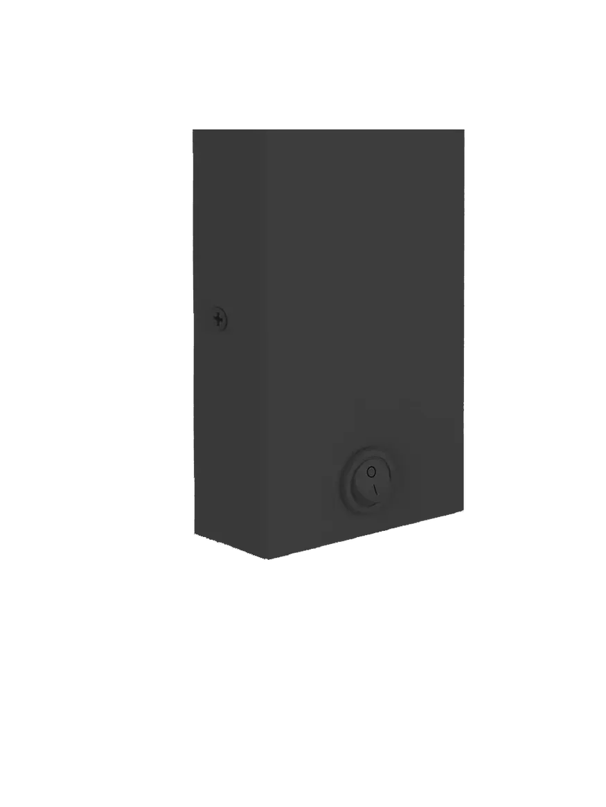 Aplique Luz de Lectura Orientable 3W Luz Cálida Negro ROBLAN SKRYPT 6