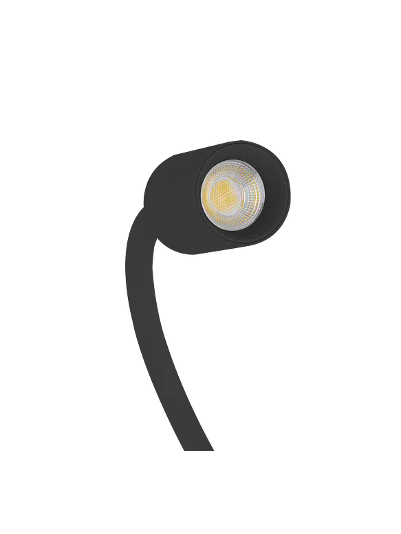 Aplique Luz de Lectura Orientable 3W Luz Cálida Negro ROBLAN SKRYPT 5