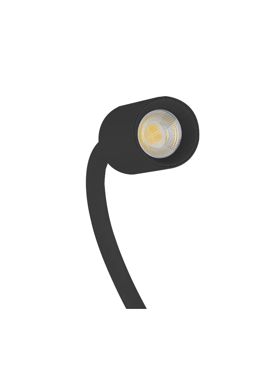 Aplique Luz de Lectura Orientable 3W Luz Cálida Negro ROBLAN SKRYPT 5