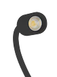 Aplique Luz de Lectura Orientable 3W Luz Cálida Negro ROBLAN SKRYPT - Miniatura 5