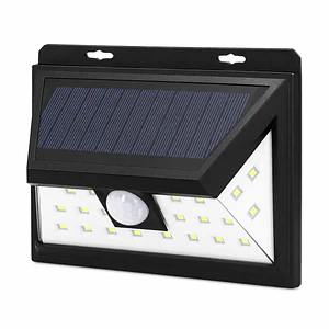 Aplique Solar LED Luz Cálida IP65 Sensor Movimiento