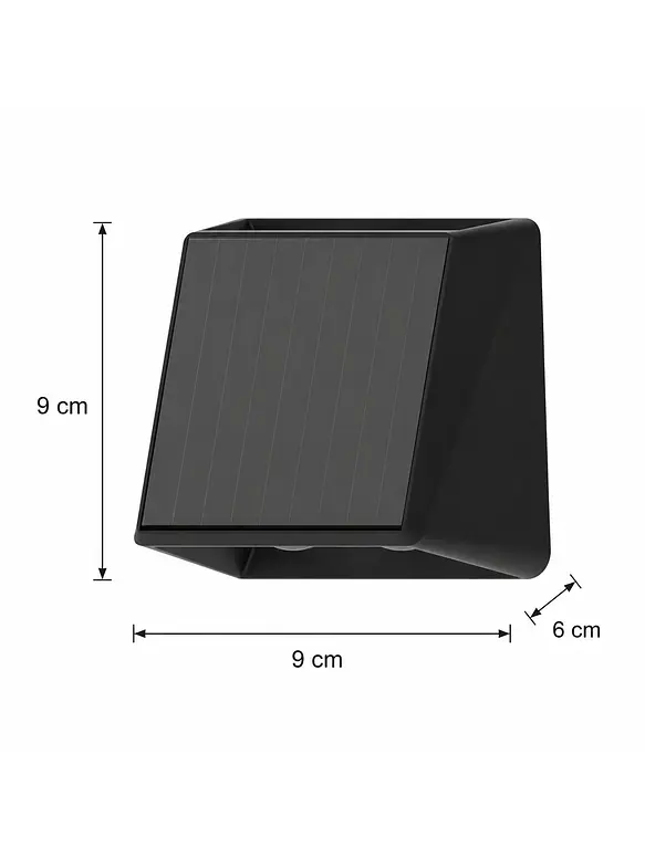 Aplique Bifocal LED Solar 12 Colores IP65 3