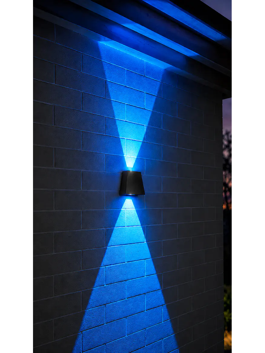 Aplique Bifocal LED Solar 12 Colores IP65 6