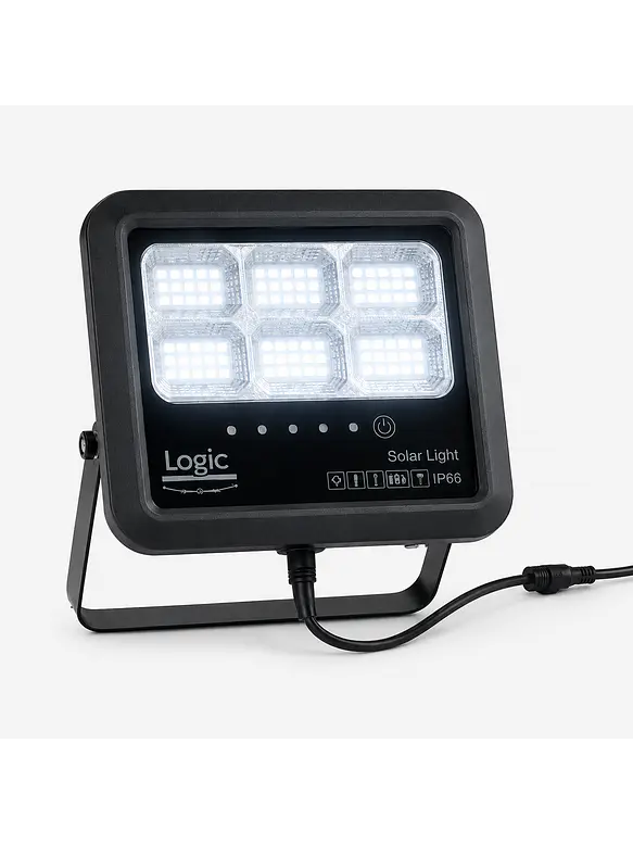 Proyector Solar LED EcoLuz 30W Luz Fría IP66 2