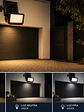Proyector Solar LED EcoLuz Plus 100W Luz Cálida / Luz Neutra / Luz Fría IP66 - Miniatura 2
