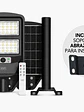 Luminaria Solar Peatonal S02 NEW 100W Luz Fría Sensor Movimiento IP65 - Miniatura 1