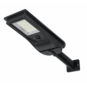 Luminaria Solar Peatonal Soluz 20W Luz Fría Sensor Movimiento IP65