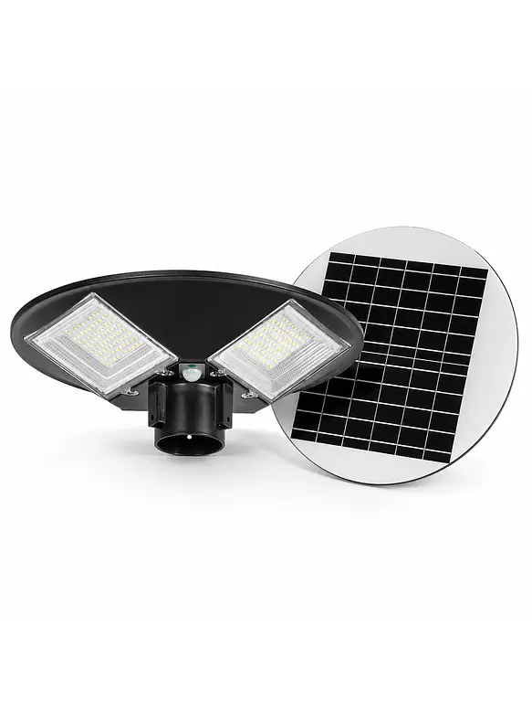 Luminaria Solar Tipo Pagoda 150W Luz Cálida IP65 1