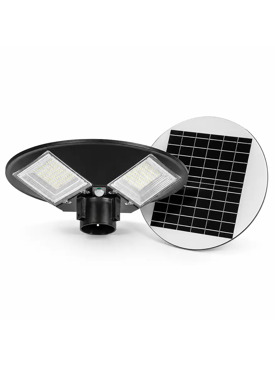 Luminaria Solar Tipo Pagoda 150W Luz Cálida IP65 1