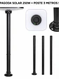 Kit Pagoda Solar Cuadrada 250W + Poste 3 Metros IP65 - Miniatura 3