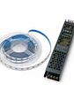 Kit Cinta LED 12V Luz Fría 5 Metros IP20 + Fuente 100W - Miniatura 1