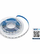 Kit Cinta LED 12V Luz Fría 5 Metros IP20 + Fuente 100W - Miniatura 2