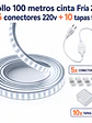 Cinta LED 220V Luz Fría IP65 Rollo 100M - Miniatura 1
