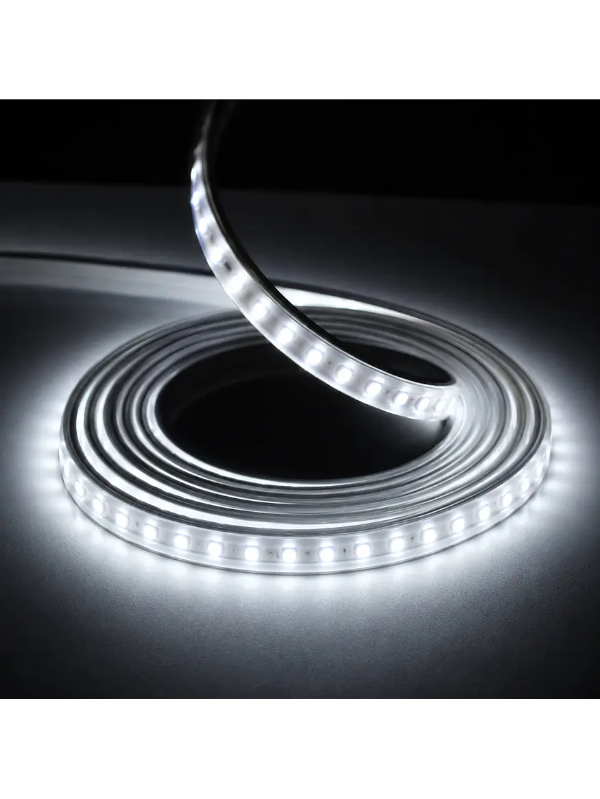 Cinta LED 220V Luz Fría IP65 Rollo 100M 5