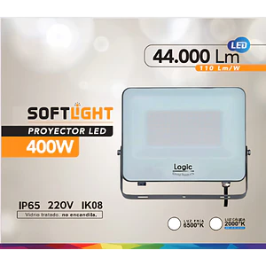 Proyector LED SOFTLIGHT 400W IP65 Luz Fría SEC (LIQUIDACIÓN)