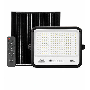 Proyector Solar LED EcoLuz Plus 200W Luz Cálida / Luz Neutra / Luz Fría IP66 (LIQUIDACIÓN)