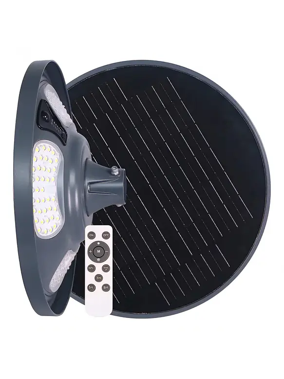 Luminaria SOLAR LED Pagoda UFO 400W 5000K IP65 c/control remoto (LIQUIDACIÓN) 1