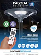 Luminaria SOLAR LED Pagoda UFO 400W 5000K IP65 c/control remoto (LIQUIDACIÓN) - Miniatura 6