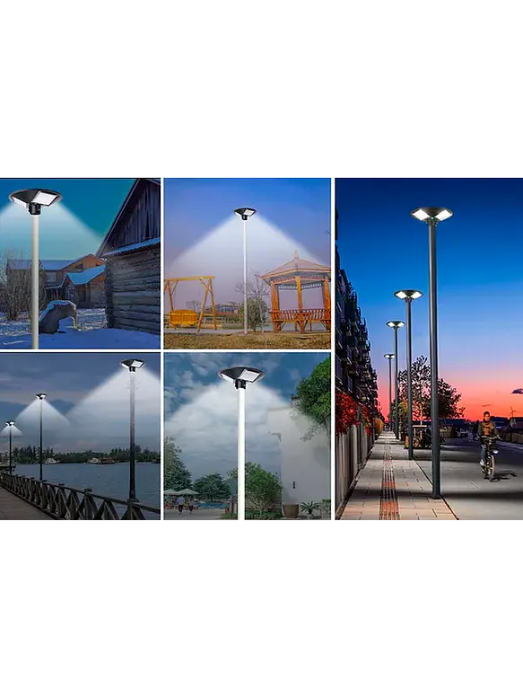 Luminaria Solar Tipo Pagoda 150W Luz Fría IP65 (LIQUIDACIÓN) 6