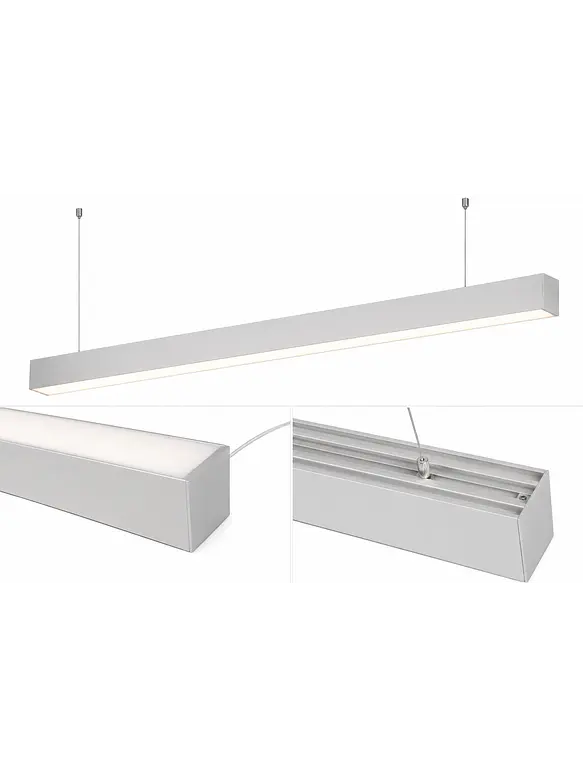Luminaria Lineal LED 40W 3000K Luz Cálida (LIQUIDACIÓN) 1