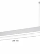 Luminaria Lineal LED 40W 3000K Luz Cálida (LIQUIDACIÓN) - Miniatura 3