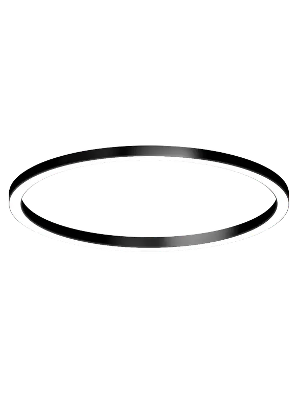 Luminaria Colgante Tipo Aro LED Roblan VSET 180cm Negro Selección de Luz 1