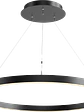 Luminaria Colgante Tipo Aro LED Roblan VSET 180cm Negro Selección de Luz - Miniatura 2
