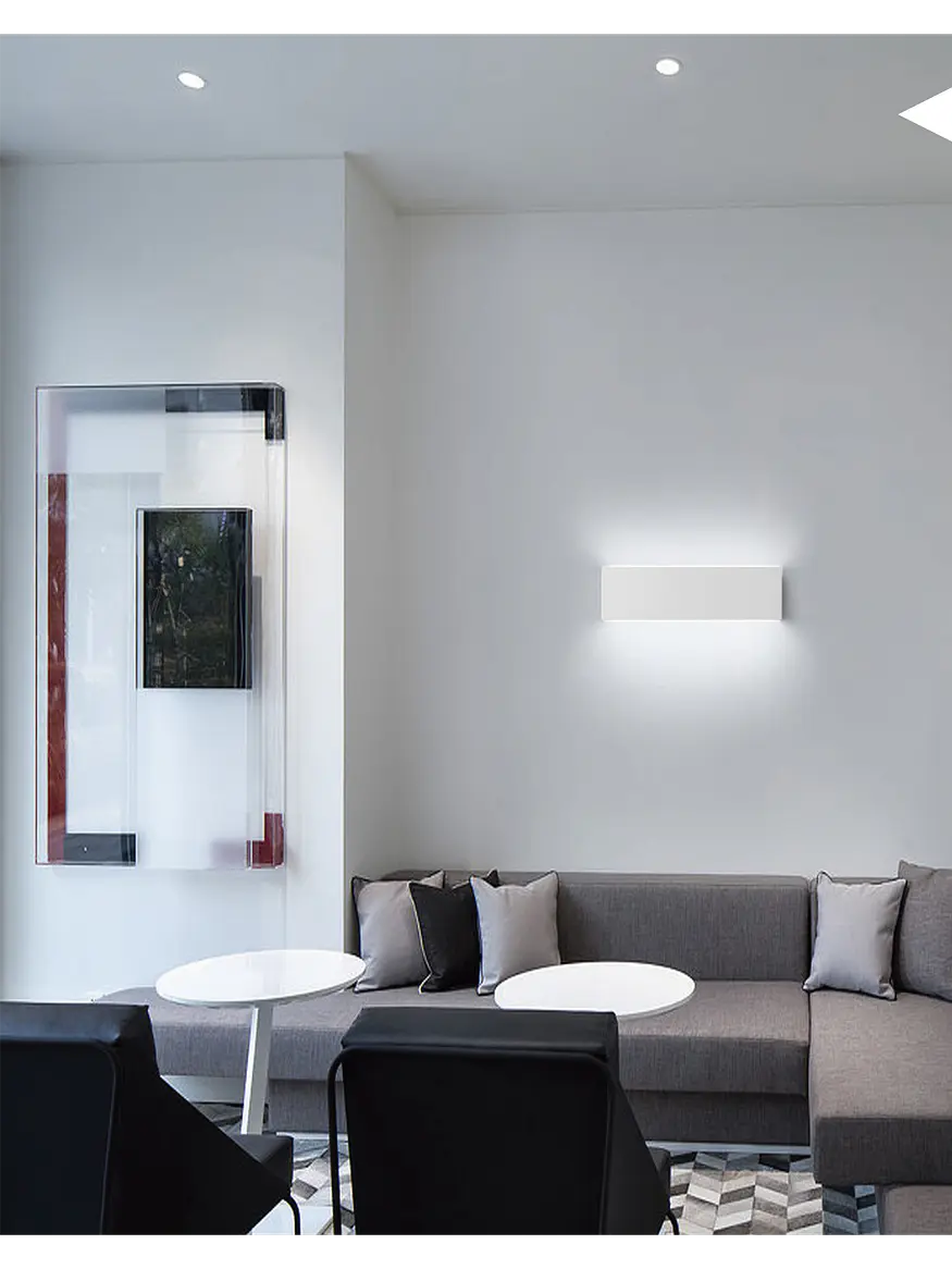 Aplique LED Roblan TOURO 10W Negro Color de Luz Ajustable 3