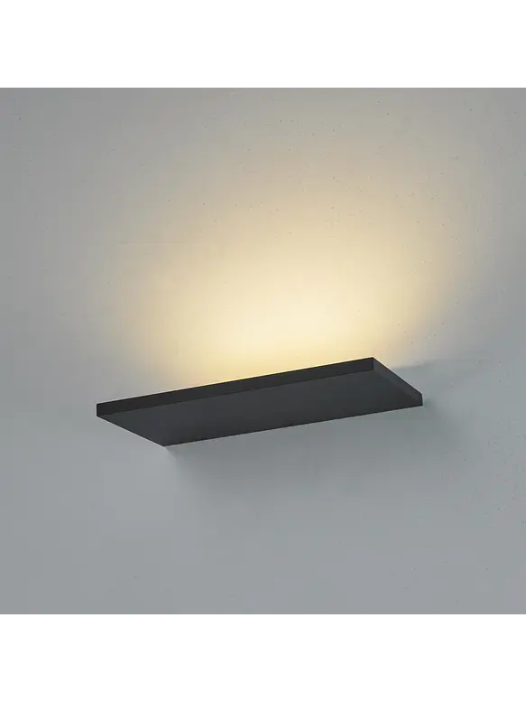 Aplique LED Roblan VILANOVA 20W Luz Cálida Negro 2