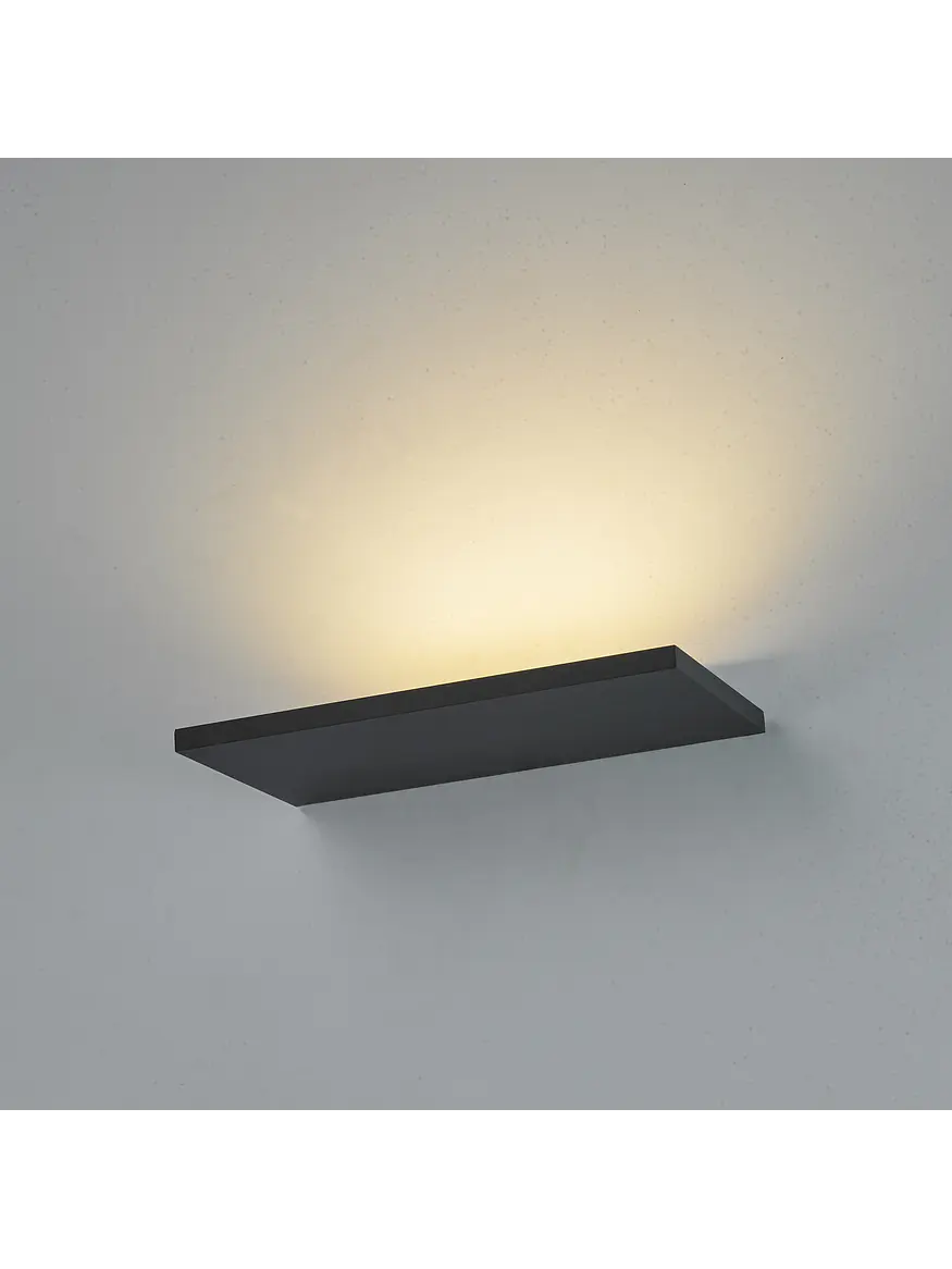 Aplique LED Roblan VILANOVA 20W Luz Cálida Negro 2