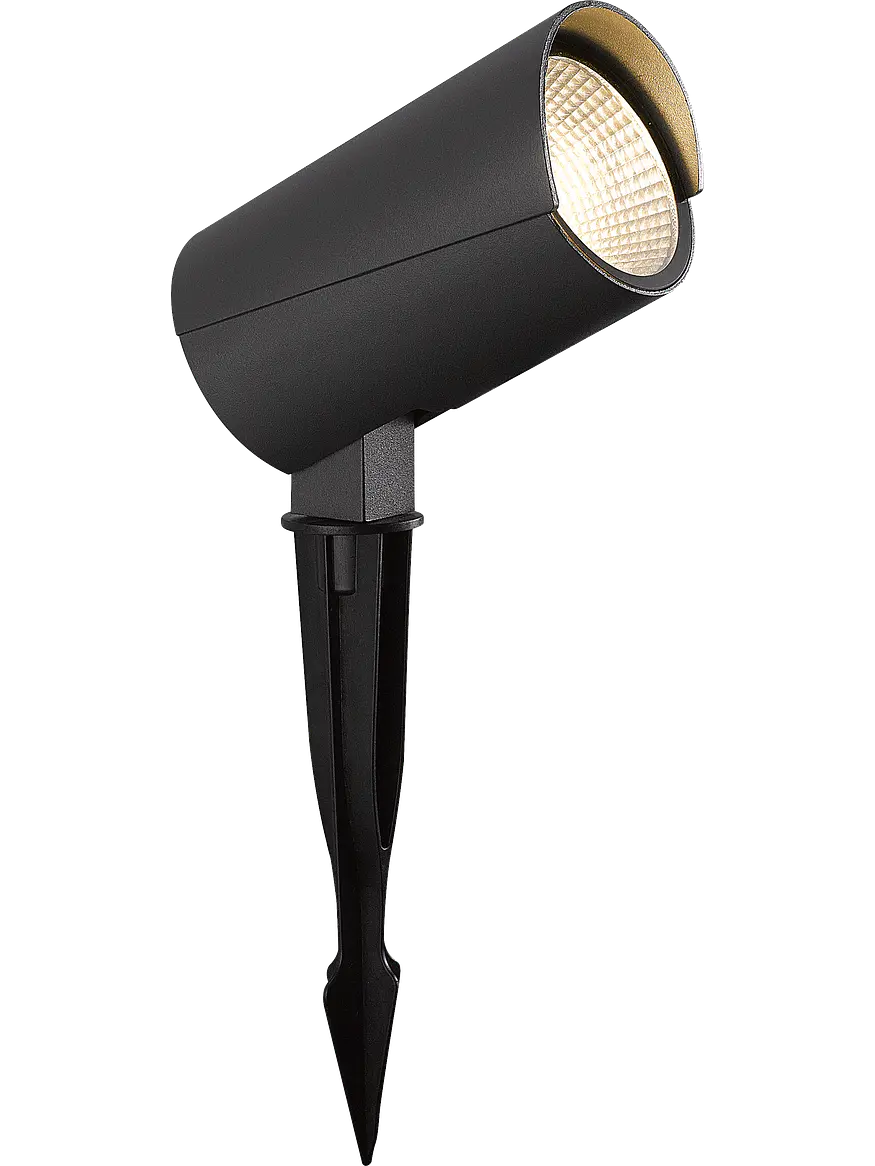 Estaca LED de Jardín Roblan GACR 13W Luz Cálida 40° Gris IP65 1