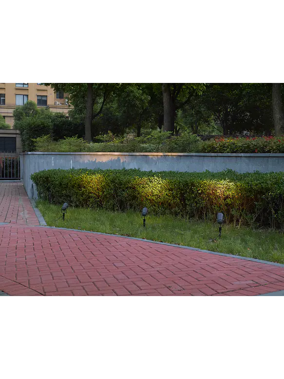 Estaca LED de Jardín Roblan GACR 13W Luz Cálida 40° Gris IP65 5