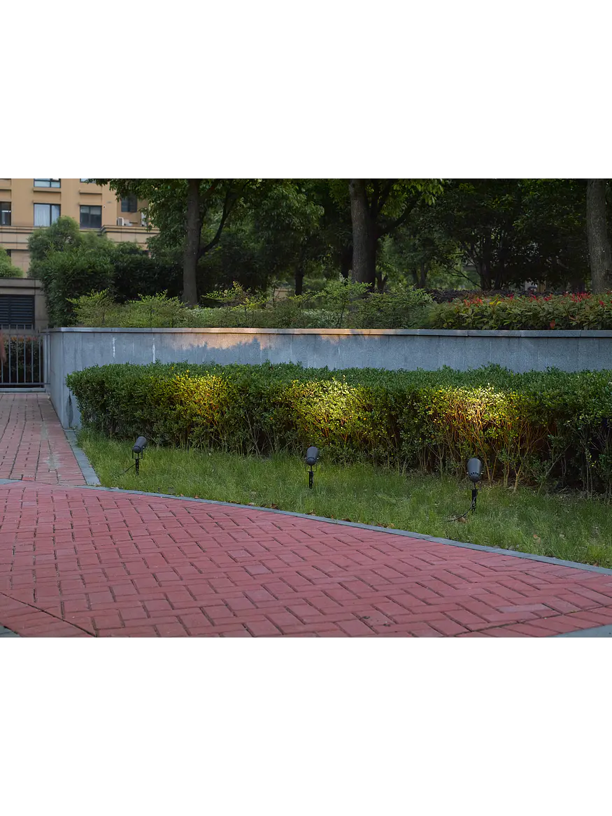 Estaca LED de Jardín Roblan GACR 13W Luz Cálida 40° Gris IP65 5