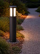 Bollard LED Roblan Z KAUS 11,5W Luz Cálida Gris Oscuro IP54 65cm - Miniatura 2