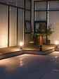 Bollard LED Roblan Z KAUS 11,5W Luz Cálida Gris Oscuro IP54 65cm - Miniatura 3