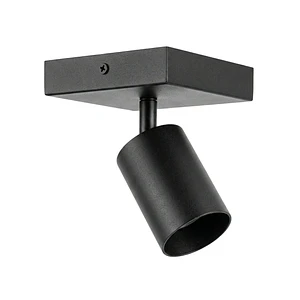 Aplique Sobrepuesto GU10 Negro para Cielo y Muro