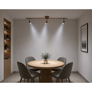 Aplique Classic 3xGU10 COBRE para Cielo y Muro