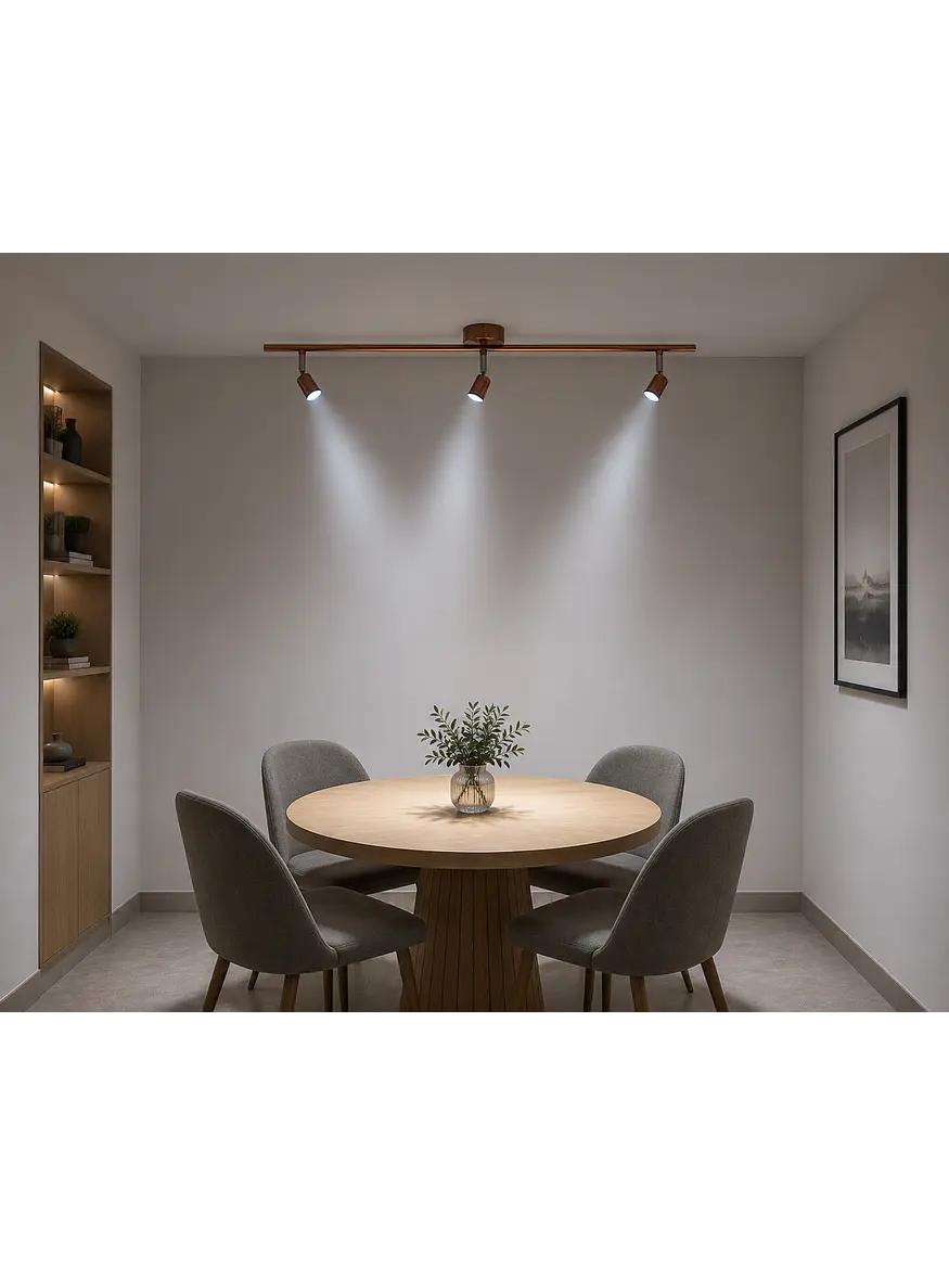 Aplique Classic 3xGU10 COBRE para Cielo y Muro 2