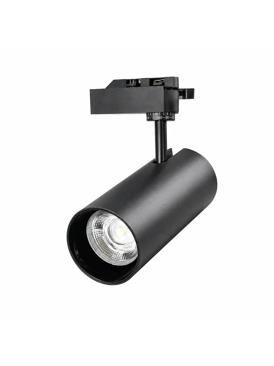 Foco LED Riel Monofásico 10W 3CCT Negro 1