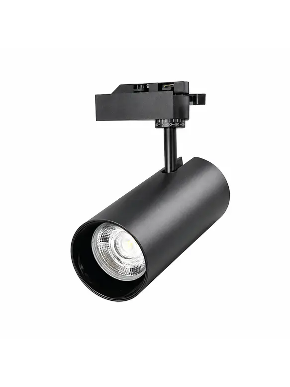 Foco LED Riel Monofásico 20W 3CCT Negro 1