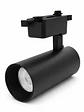 Foco Riel Monofásico LED COB 30W Negro Luz Neutra - Miniatura 3