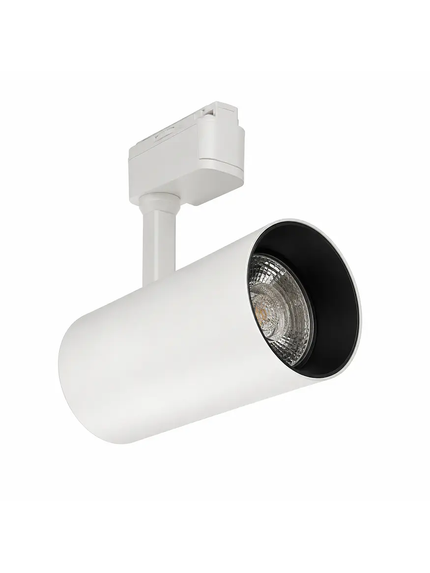 Foco para Riel Monofásico LED 10W Blanco Luz Cálida 1