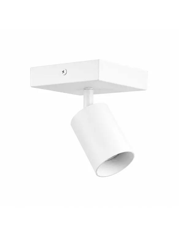 Foco Sobrepuesto Muro/Techo Blanco Simple GU10 Dirigible 1