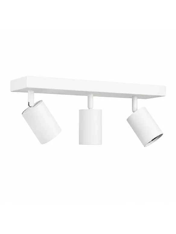 Foco Sobrepuesto Muro/Techo Blanco Triple GU10 Dirigible 1