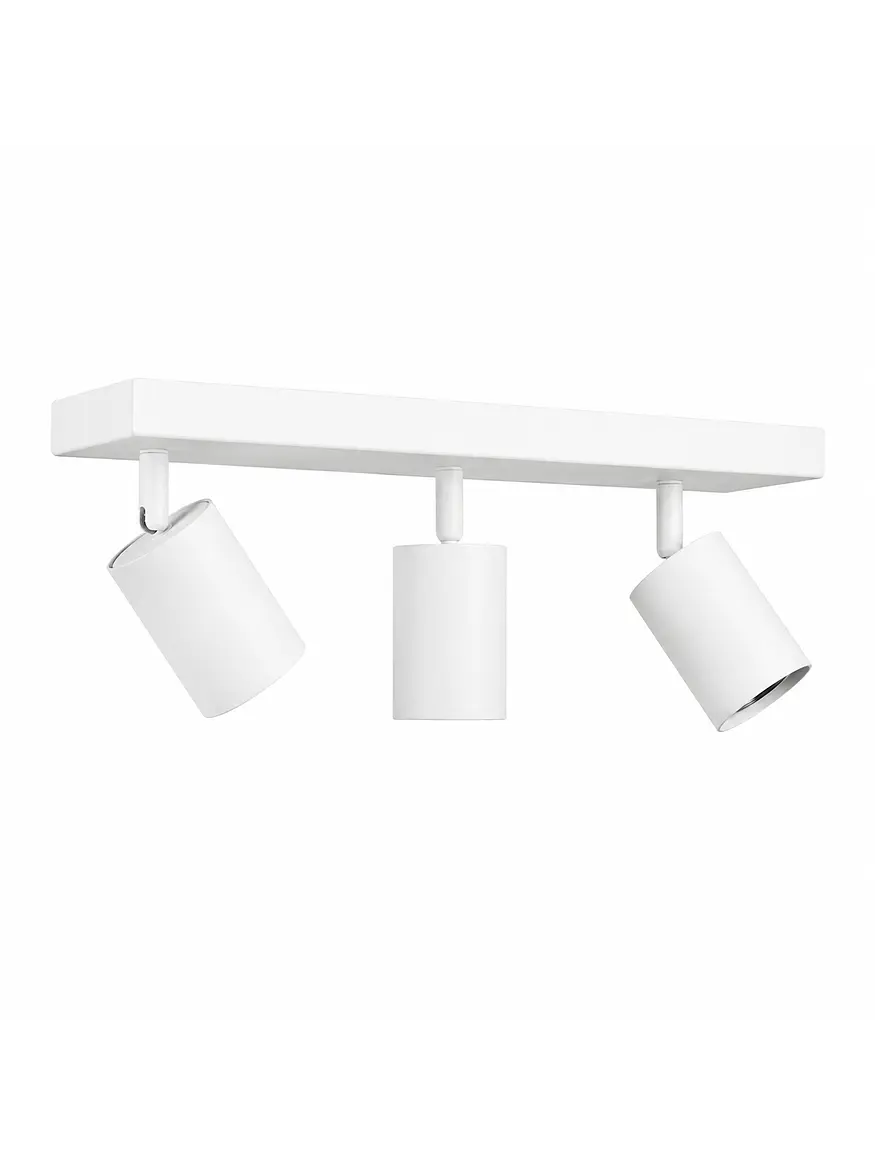 Foco Sobrepuesto Muro/Techo Blanco Triple GU10 Dirigible 1